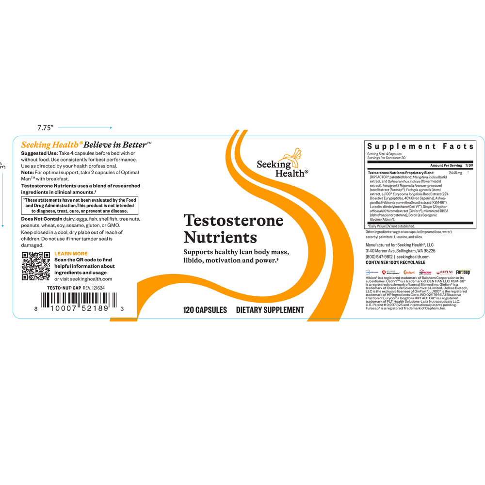 Testosterone Nutrients