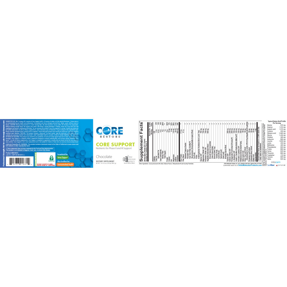 Core Support, Chocolate (California Only)
