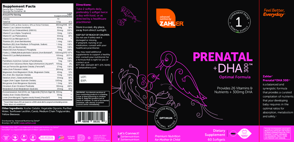 Prenatal +DHA 300™