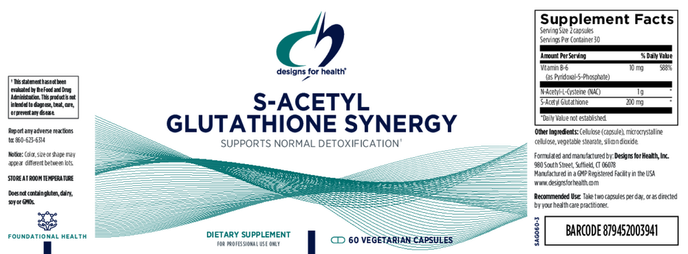 S-Acetyl Glutathione Synergy