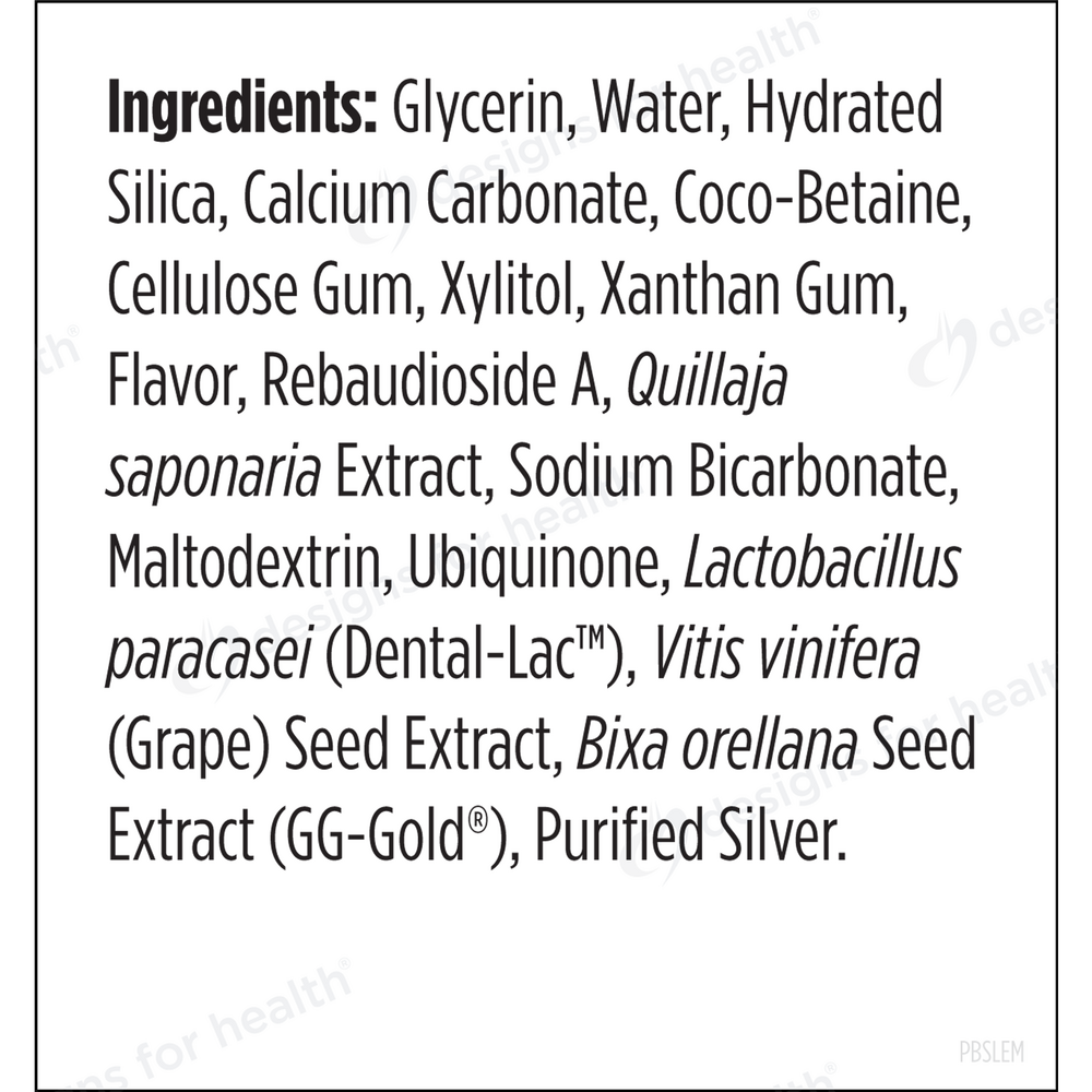 PerioBiotic™ Silver Toothpaste (Lemon)