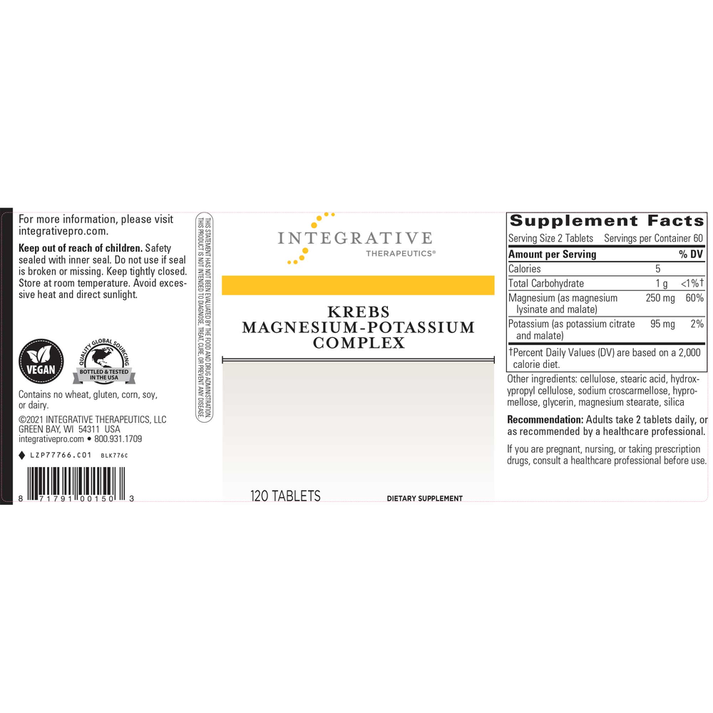 Krebs Magnesium-Potassium Complex