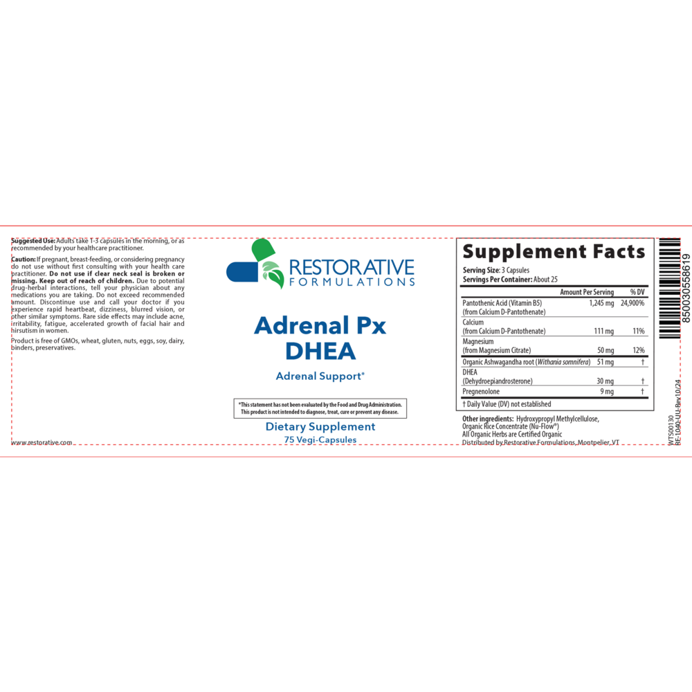 Adrenal Px DHEA