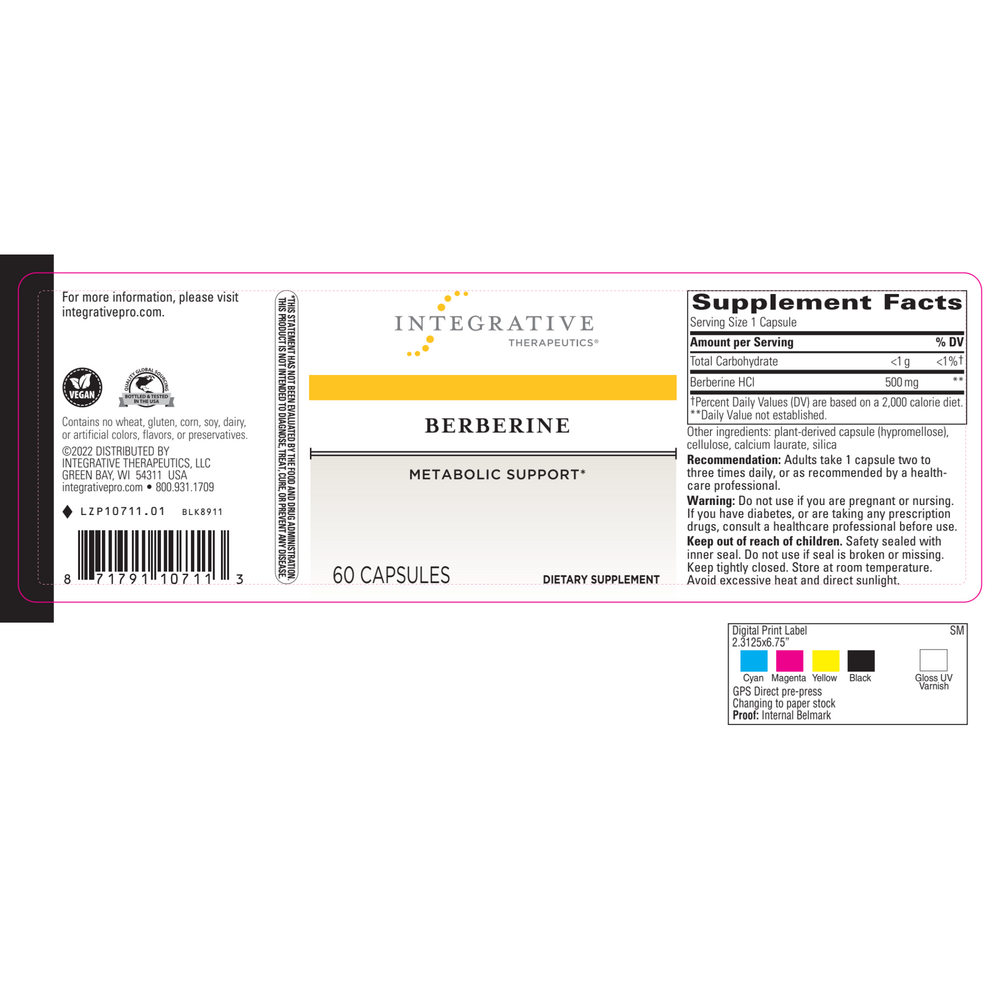 Berberine 500mg