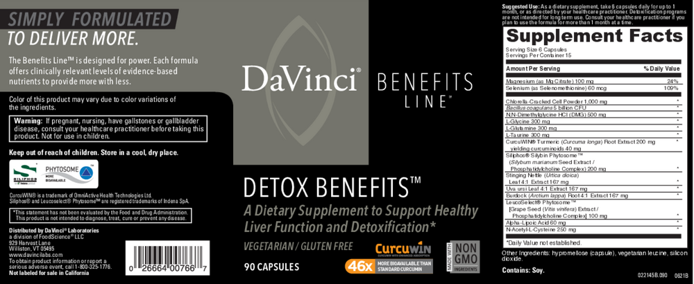 Detox Benefits
