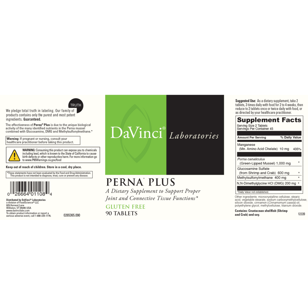 Perna Plus (California Only)