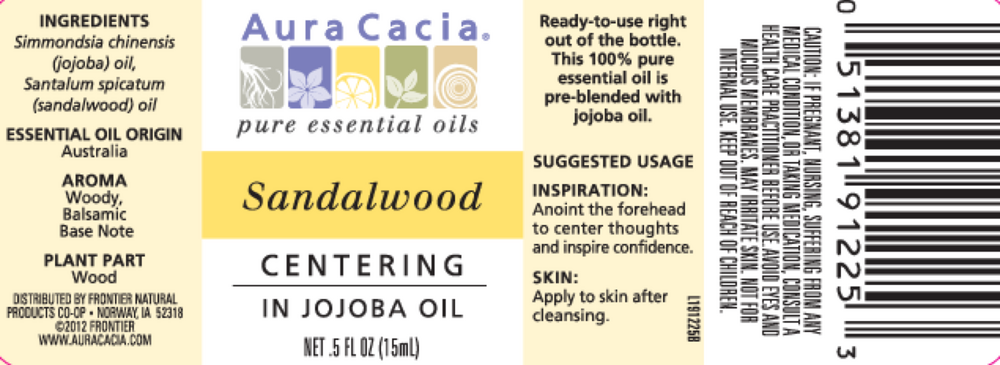 Sandalwood in Jojoba