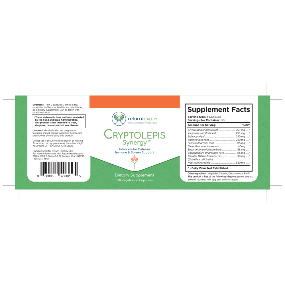 Cryptolepis Synergy