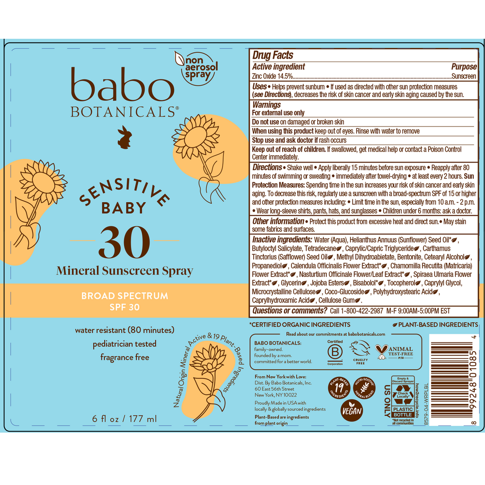 SPF 30 Baby Skin Mineral Sunscreen Pump