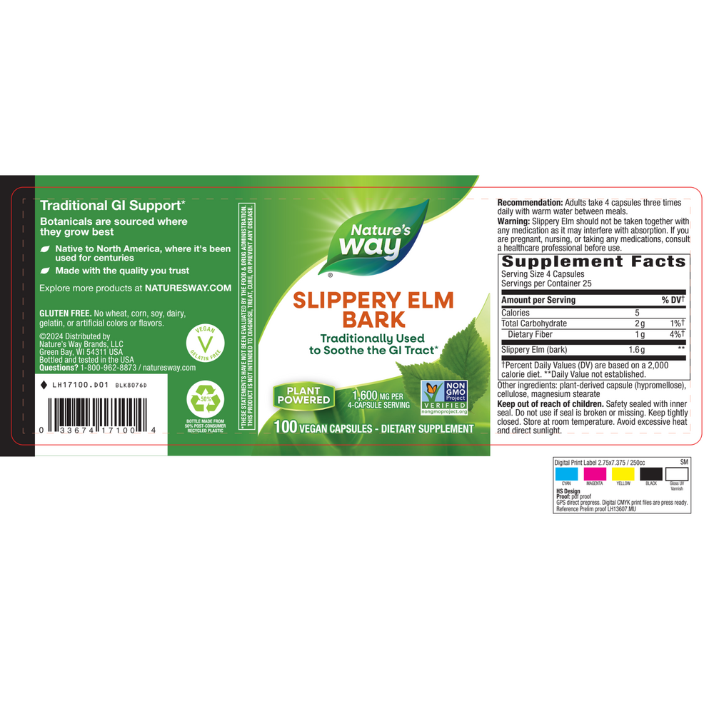Slippery Elm Bark