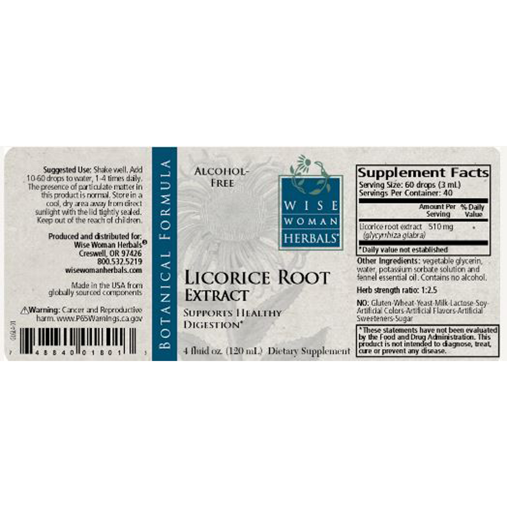 Licorice Root Extract (Alcohol-Free)