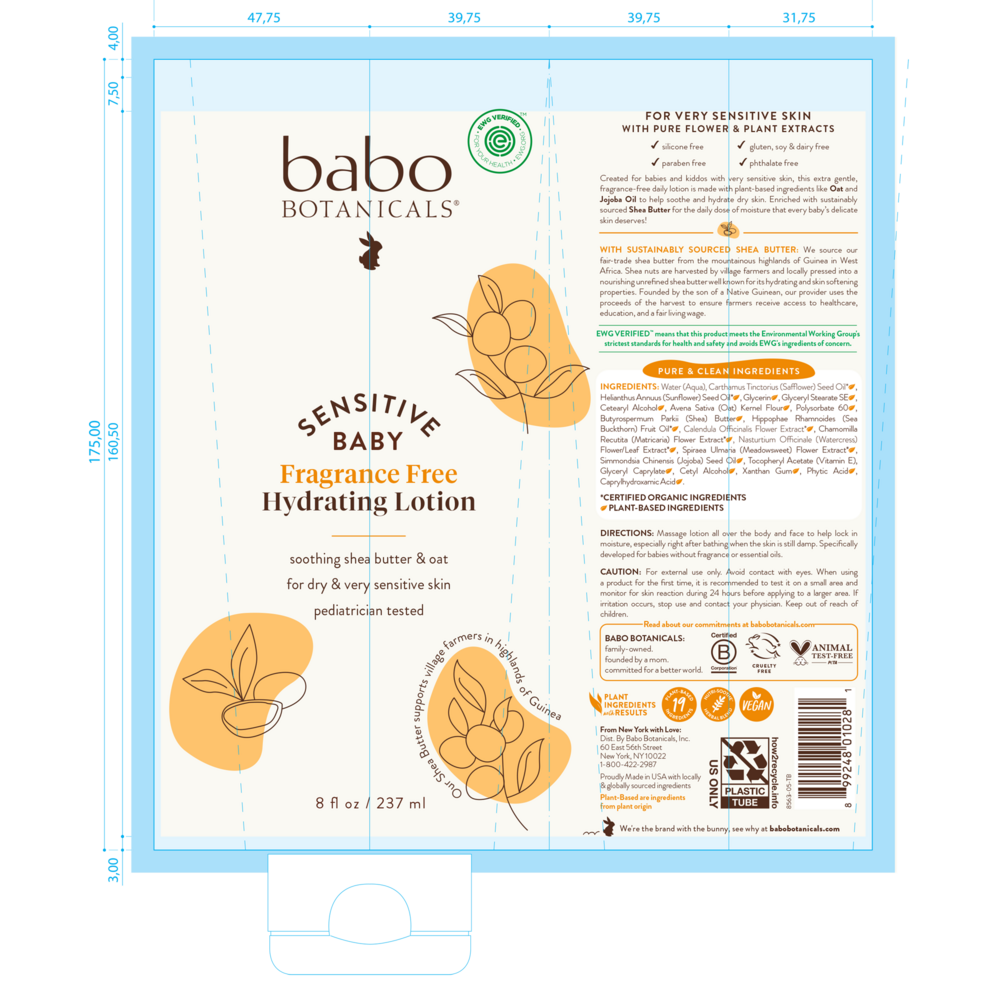 Sensitive Baby Fragrance-Free Hydrating Baby Lotion