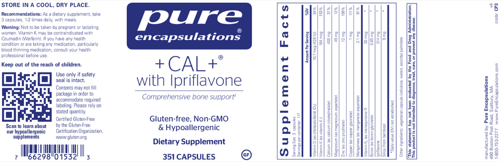 +CAL+ With Ipriflavone