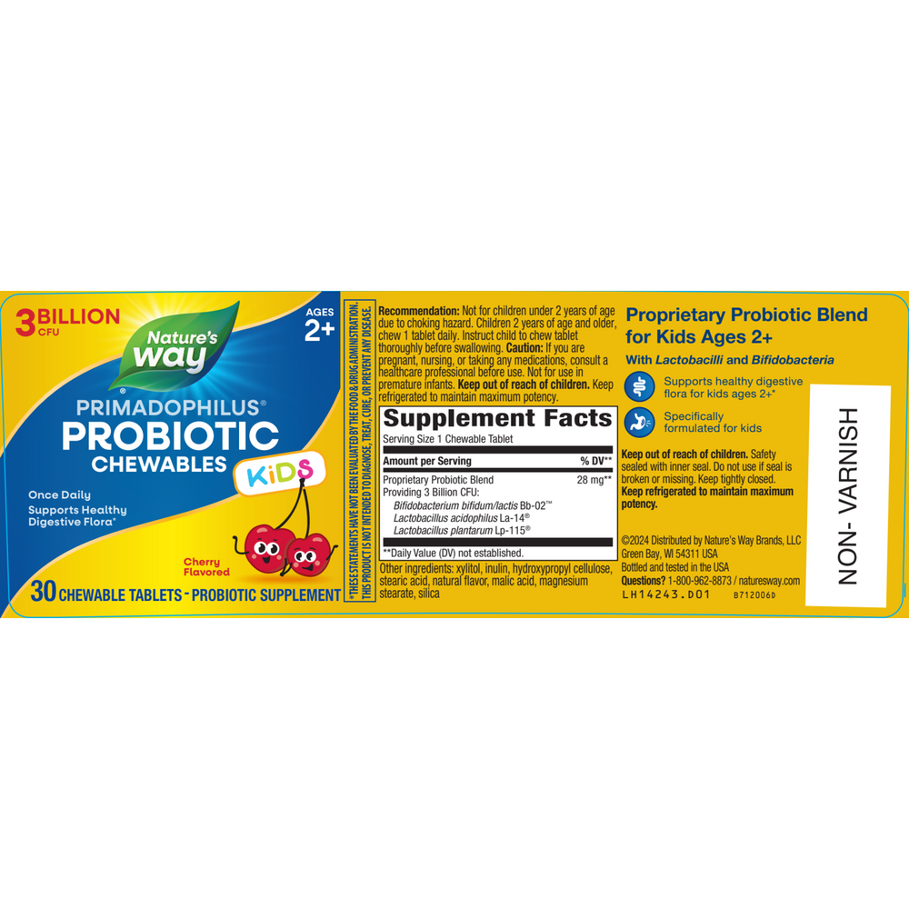 Primadophilus Kids (cherry flavor)