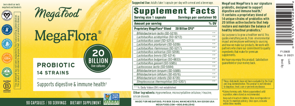 MegaFlora® Probiotic