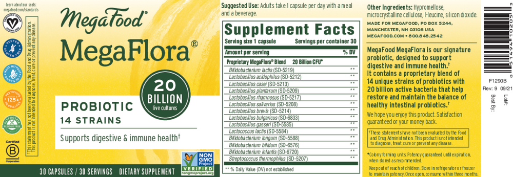 MegaFlora® Probiotic