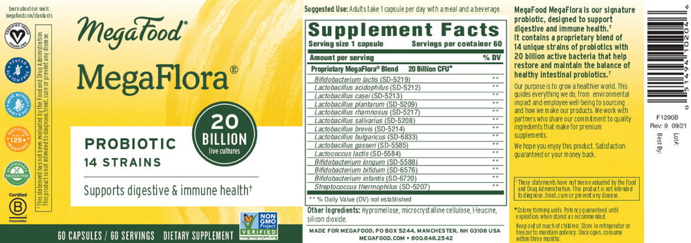 MegaFlora® Probiotic