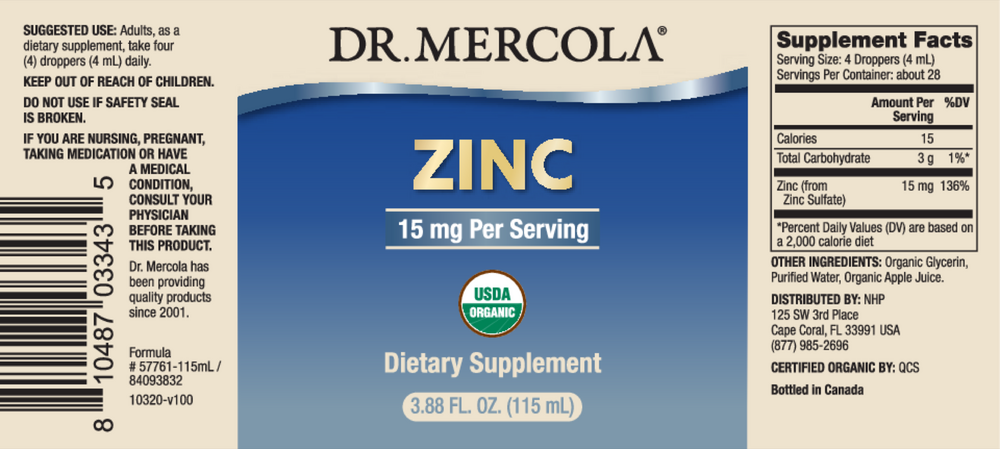 Zinc Liquid Drops