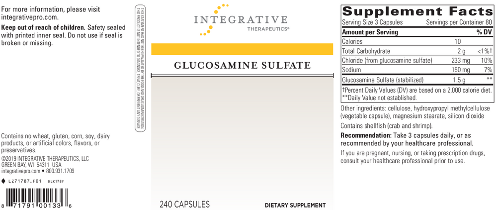 Glucosamine Sulfate