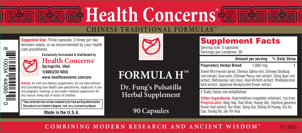 Formula H