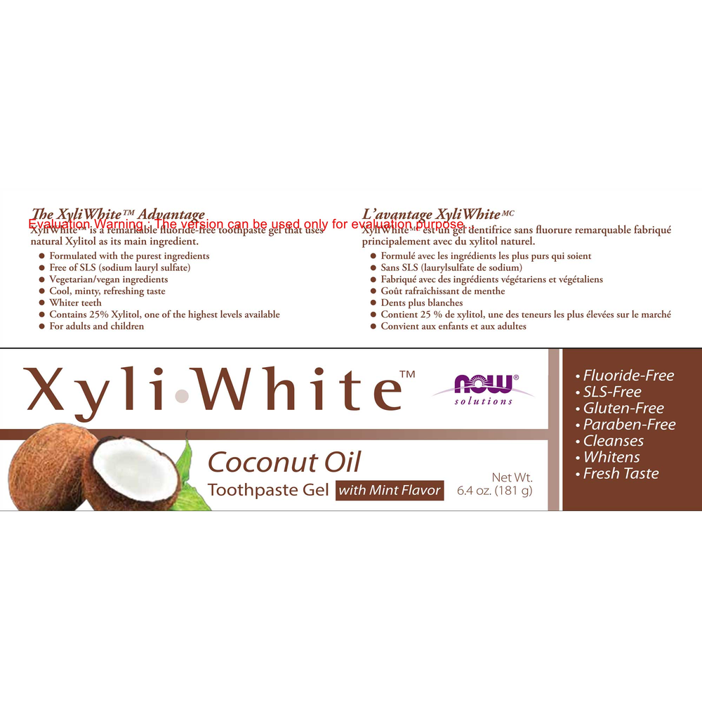XyliWhite™ Coconut Oil Toothpaste Gel