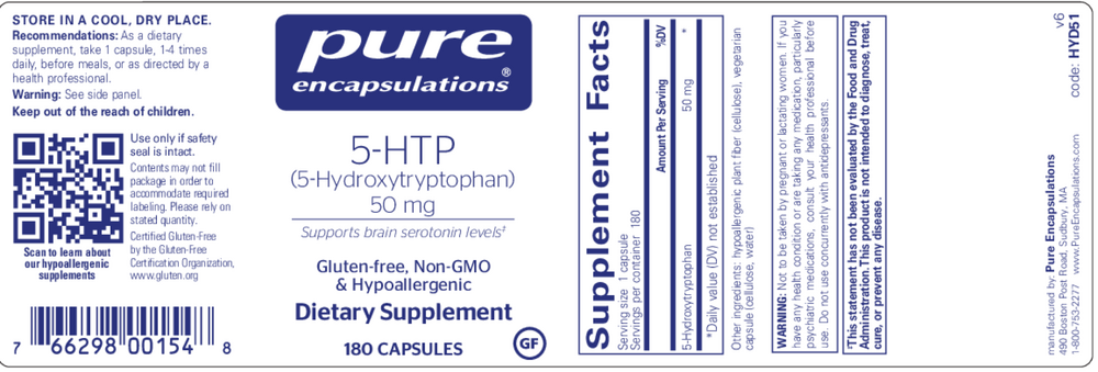 5-HTP 50mg