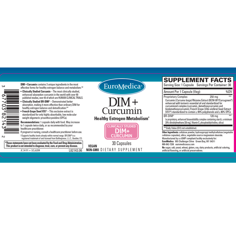 DIM + Curcumin