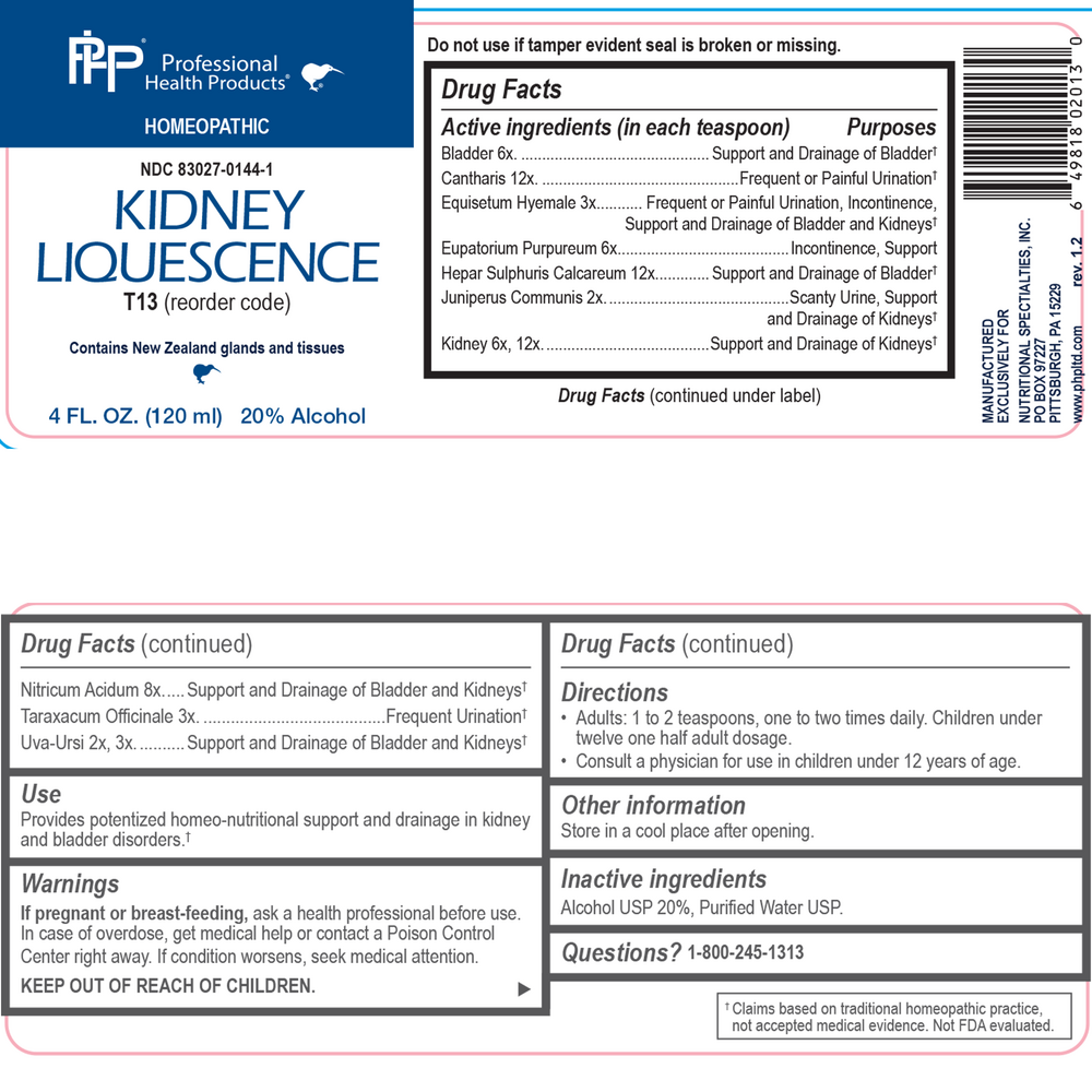 Kidney Liquescence