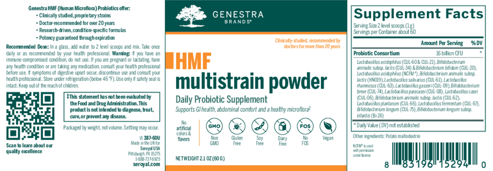 HMF Multi Strain Powder