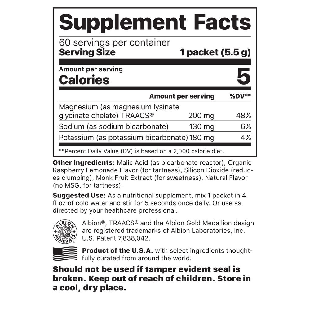 MagSoothe Tart Raspberry Lemonade Packet