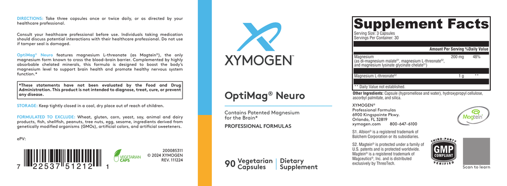 OptiMag Neuro Magnesium