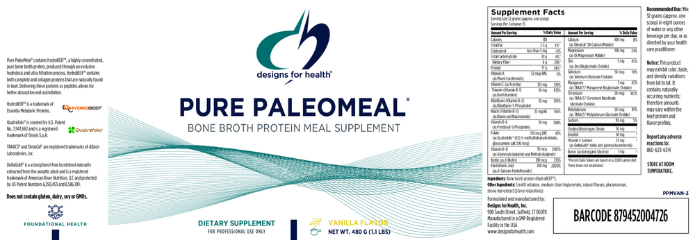 PaleoMeal®, Vanilla (California Only)