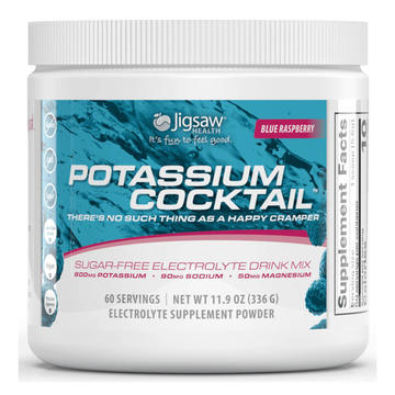 Potassium Cocktail Jar Blue Raspberry