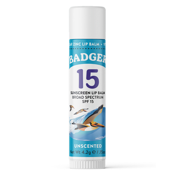 Badger SPF 15 Active Mineral Lip Balm Stick