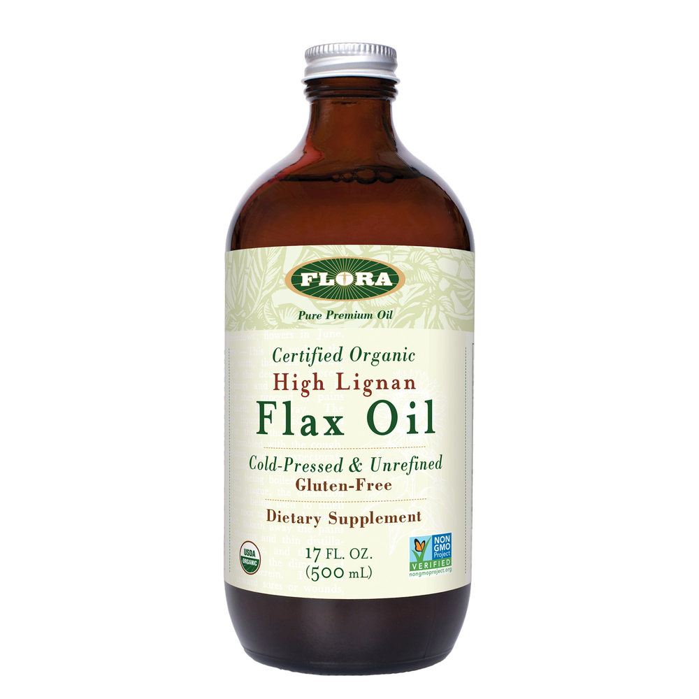 High Lignan Flax Oil Certified Organic