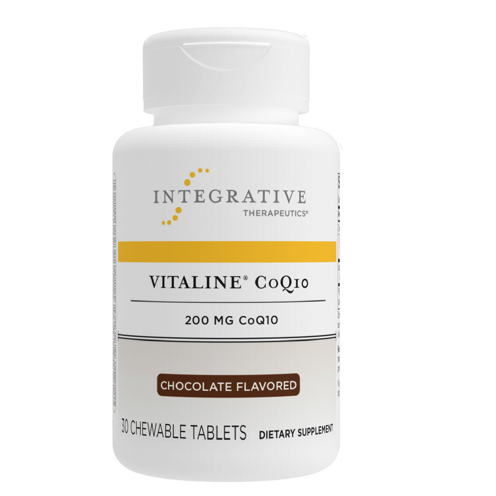 Vitaline CoQ10 200mg Chewable Chocolate