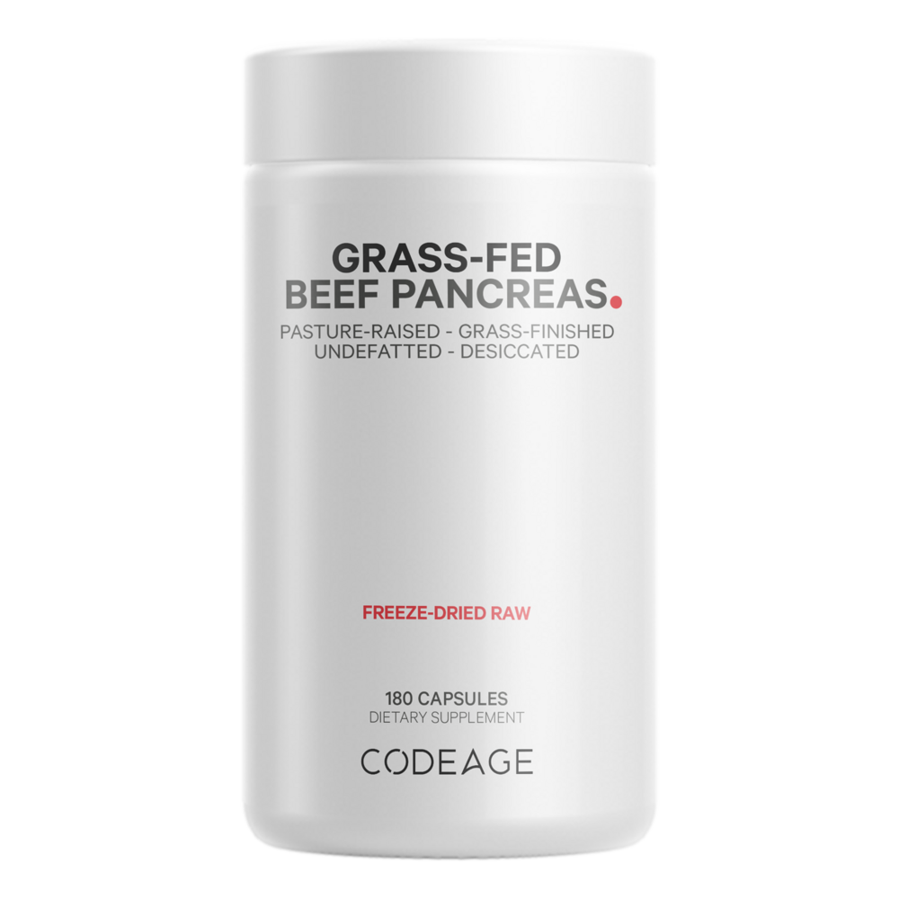 Grass-Fed Beef Pancreas