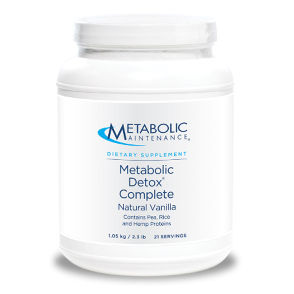 Metabolic Detox Complete Natural Vanilla