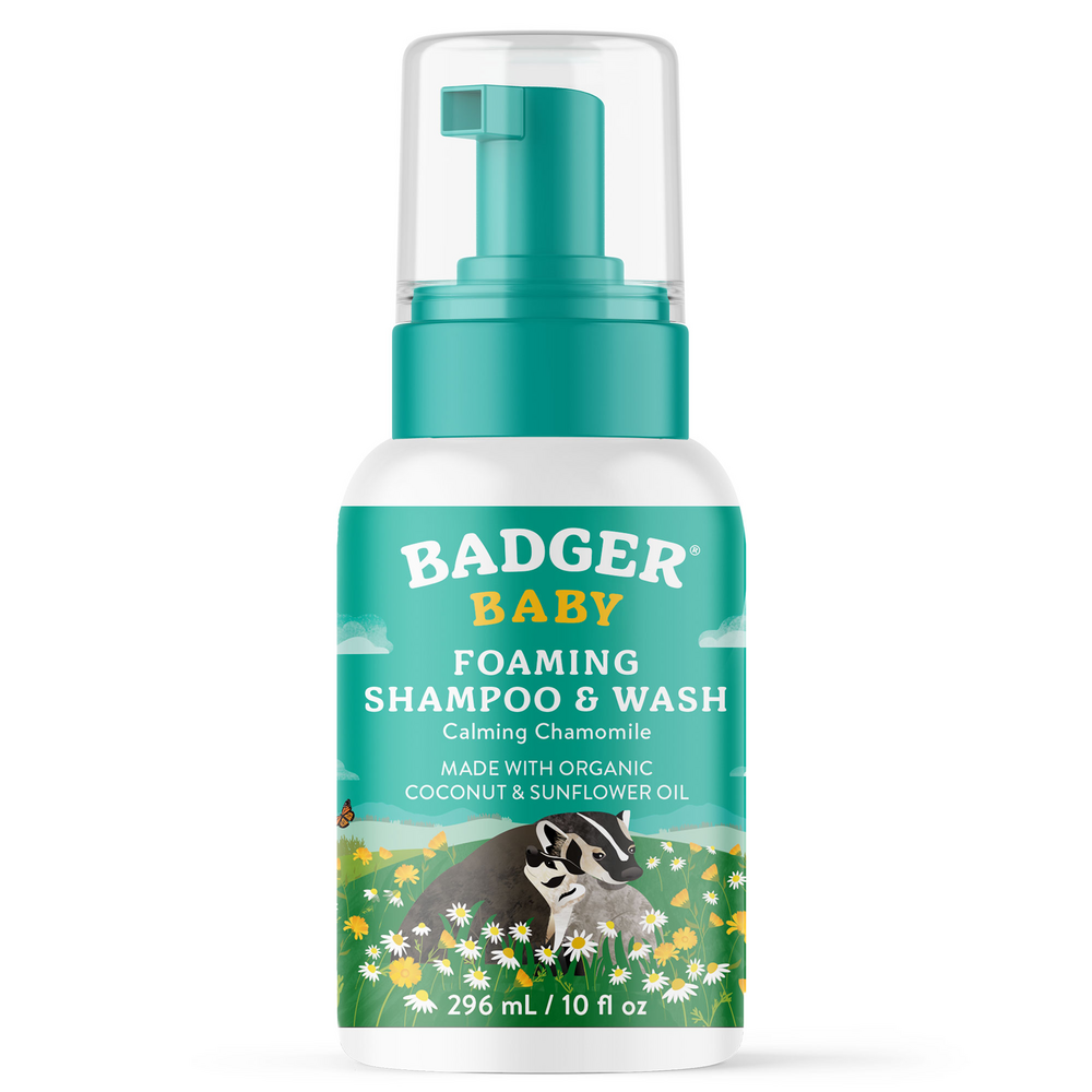 Baby Foaming Shampoo & Wash, Calming Chamomile