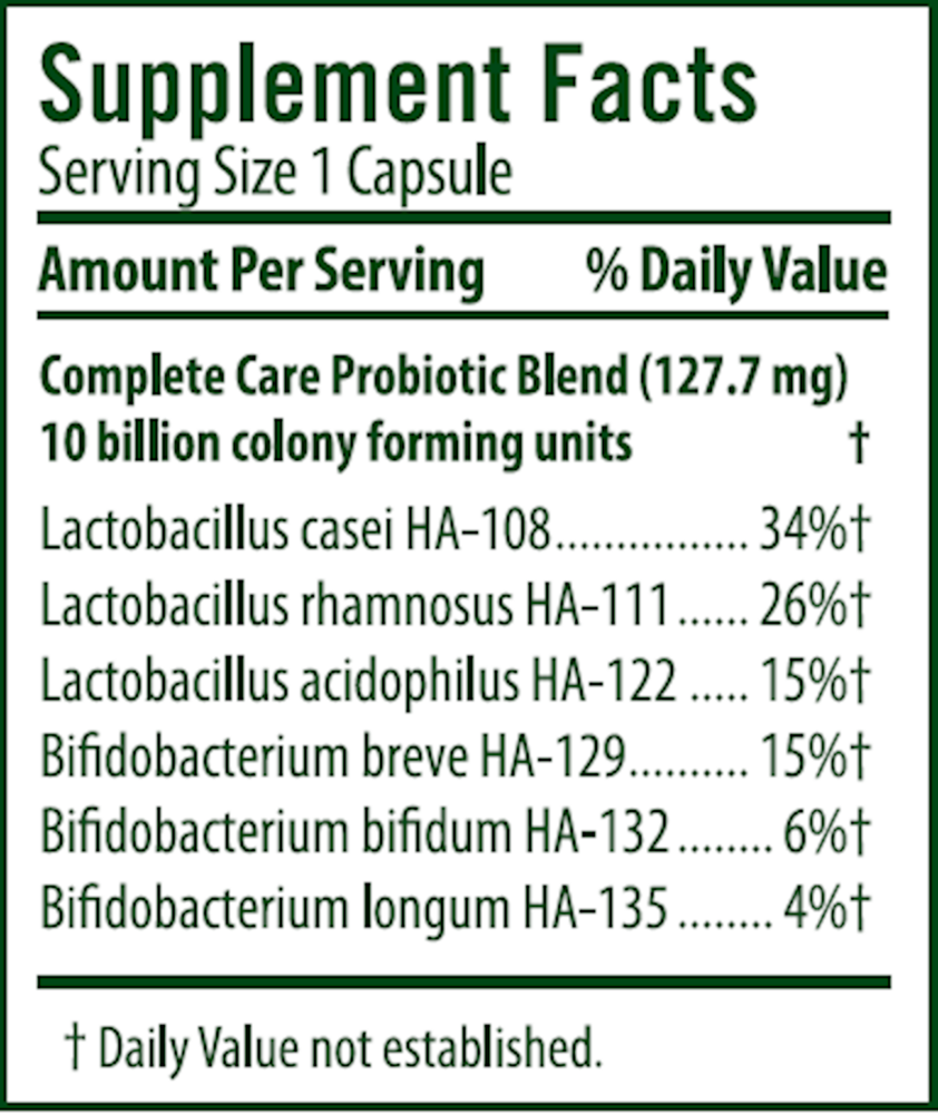 Complete Care Probiotic