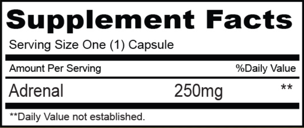 Adrenal 250mg