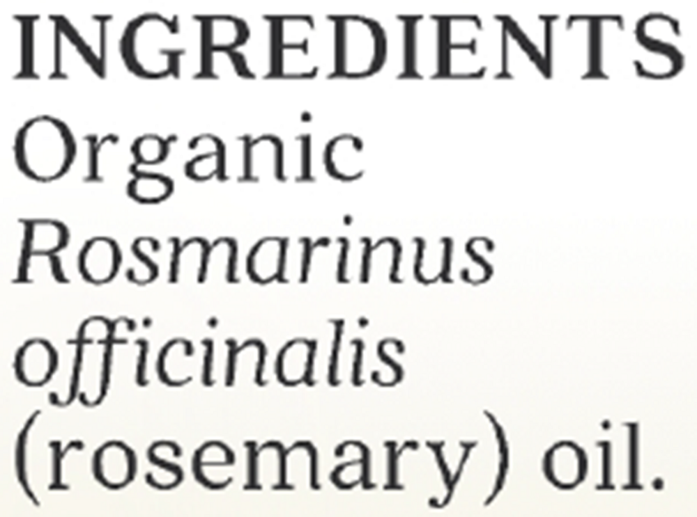 Rosemary Organic Essential Oil