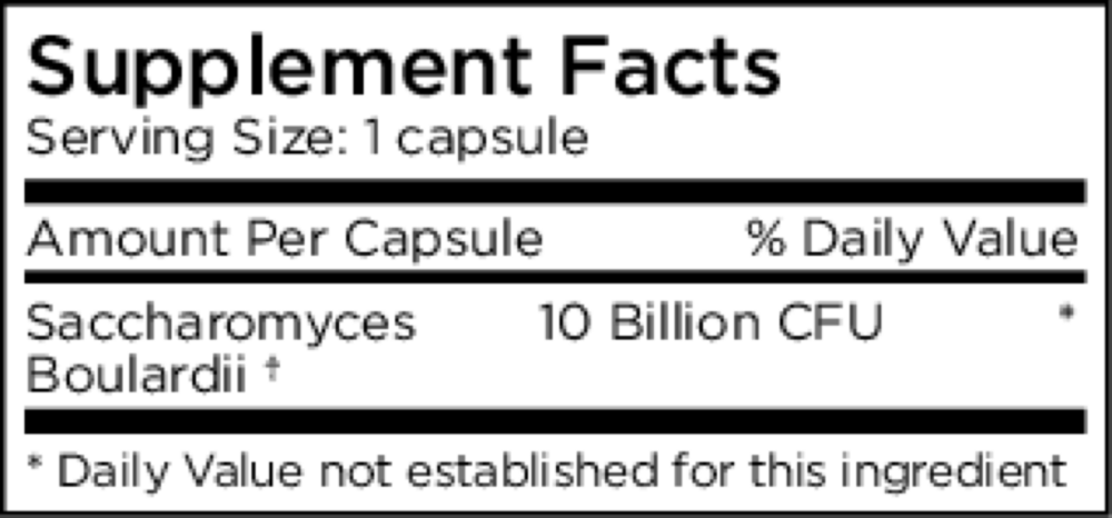 Saccharomyces Boulardii 10 Billion