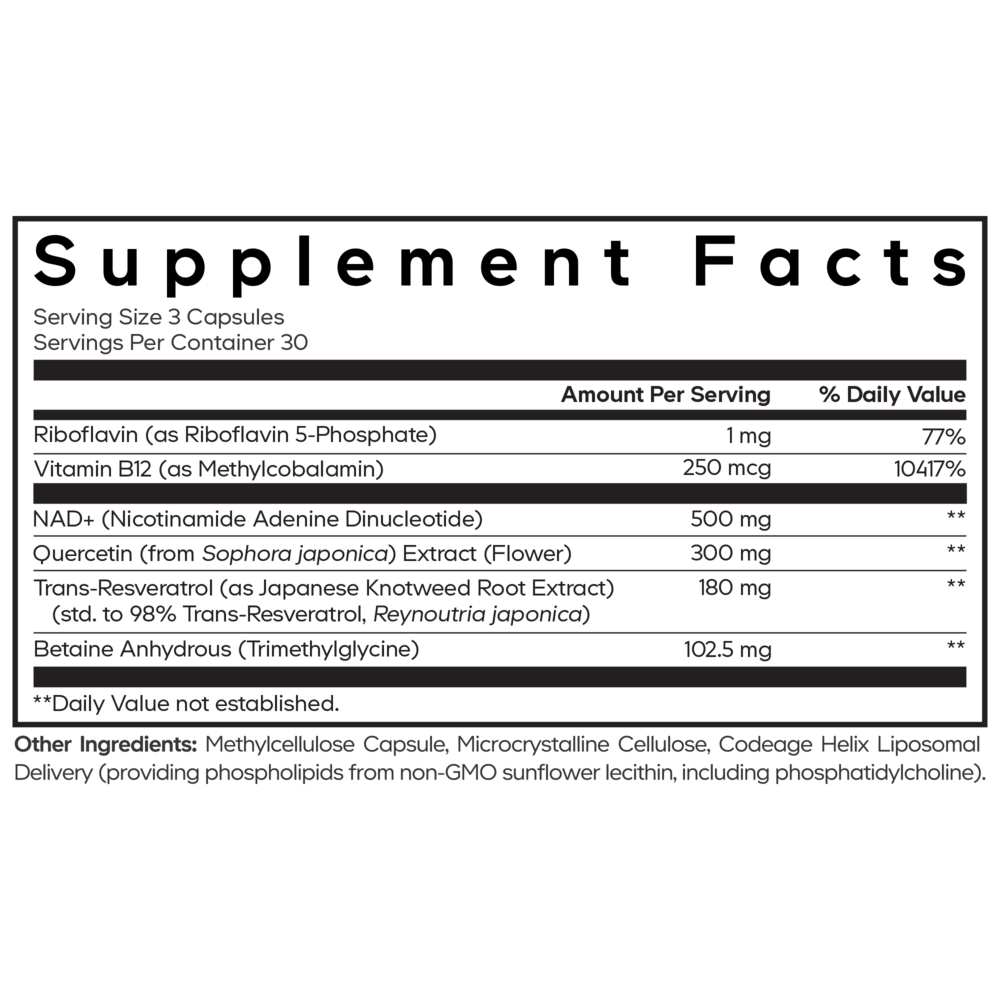 Liposomal NAD+ Ultra