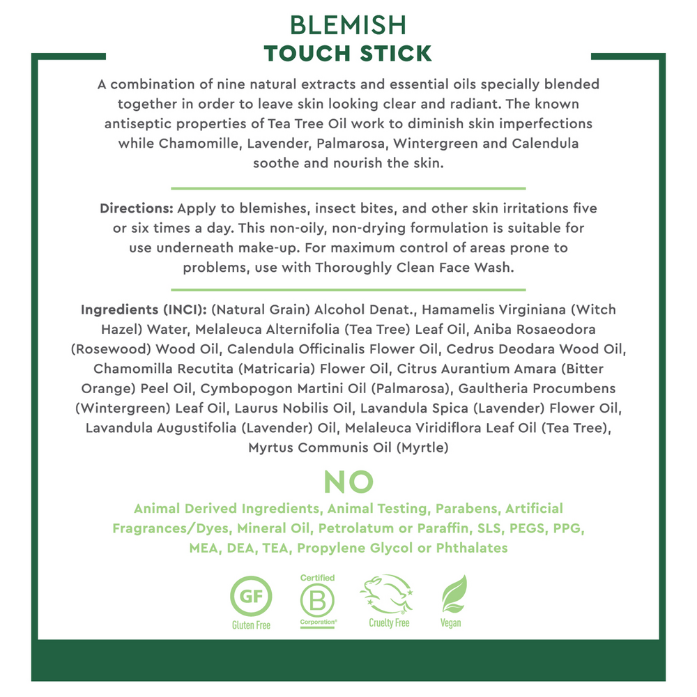 Tea Tree Oil Blemish Touch Stick