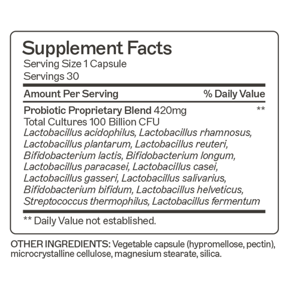 Probiotic 100 Billion