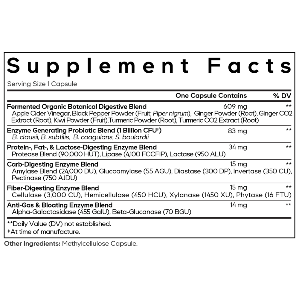 Fermented Digestive Enzymes