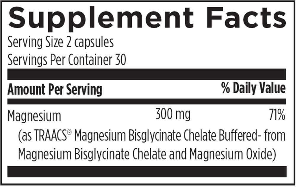 Magnesium Glycinate Complex (formerly Magnesium Buffered Chelate)