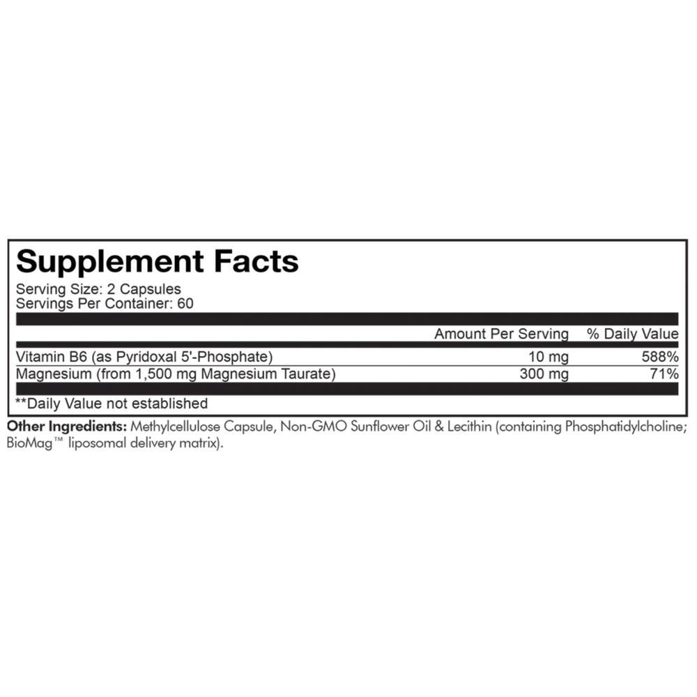 Liposomal Magnesium Taurate+