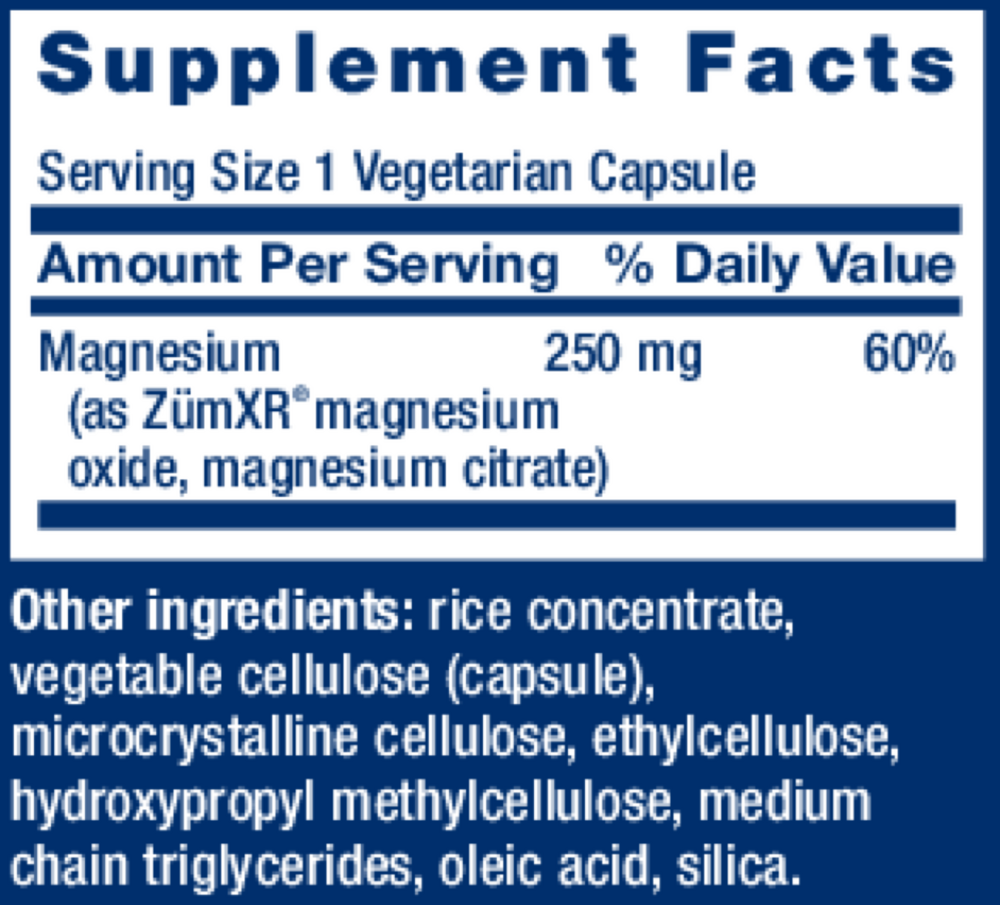 Extend-Release Magnesium